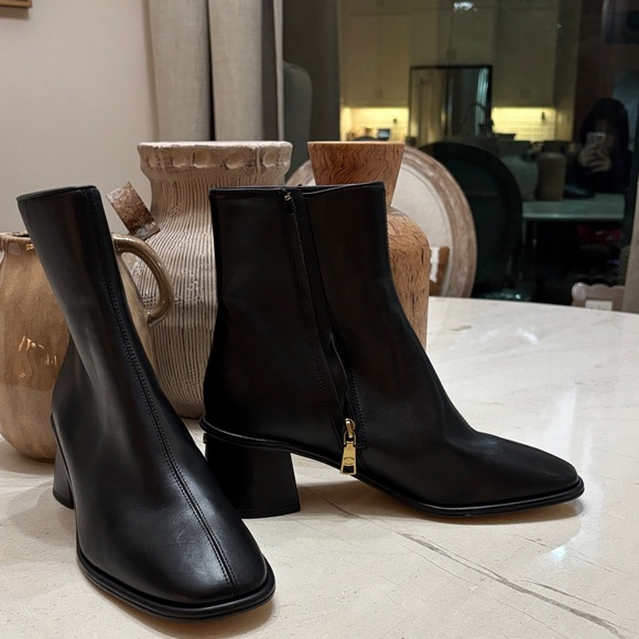 Coach Black Ankle Boots - Picture 2 of 5